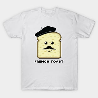 French Toast - Funny Bread Character T-Shirt